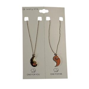 Ivory Ella Yin Yang Necklace Set